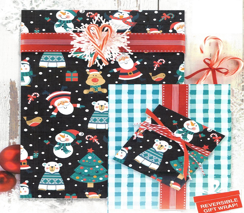 #2207 Cheer to the Holiday Reversible Double Roll