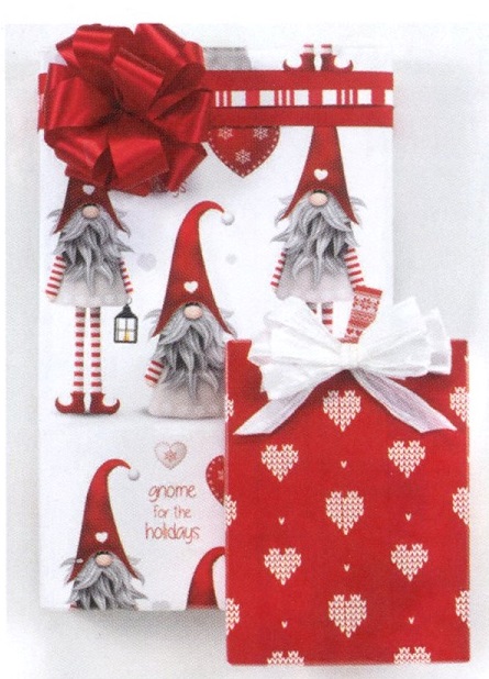 #3003 Gnome for the Holidays Reversible Wrap