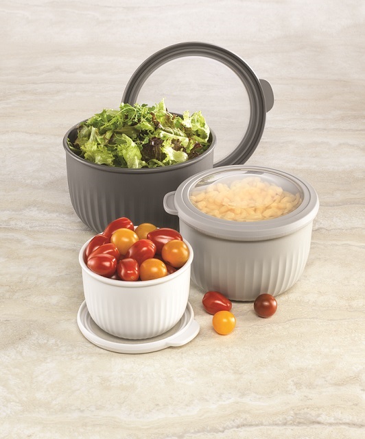 #3748  Storage Container Bowls Set of 3 