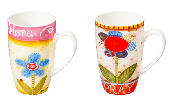 #4245 Elegant Cypress Home Duo Mug Gift Set 