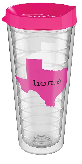 #2547 Texas Home 22 oz. Pink