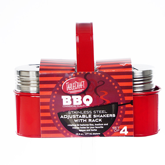 #2818 TableCraft Dry Rub Shaker Set 